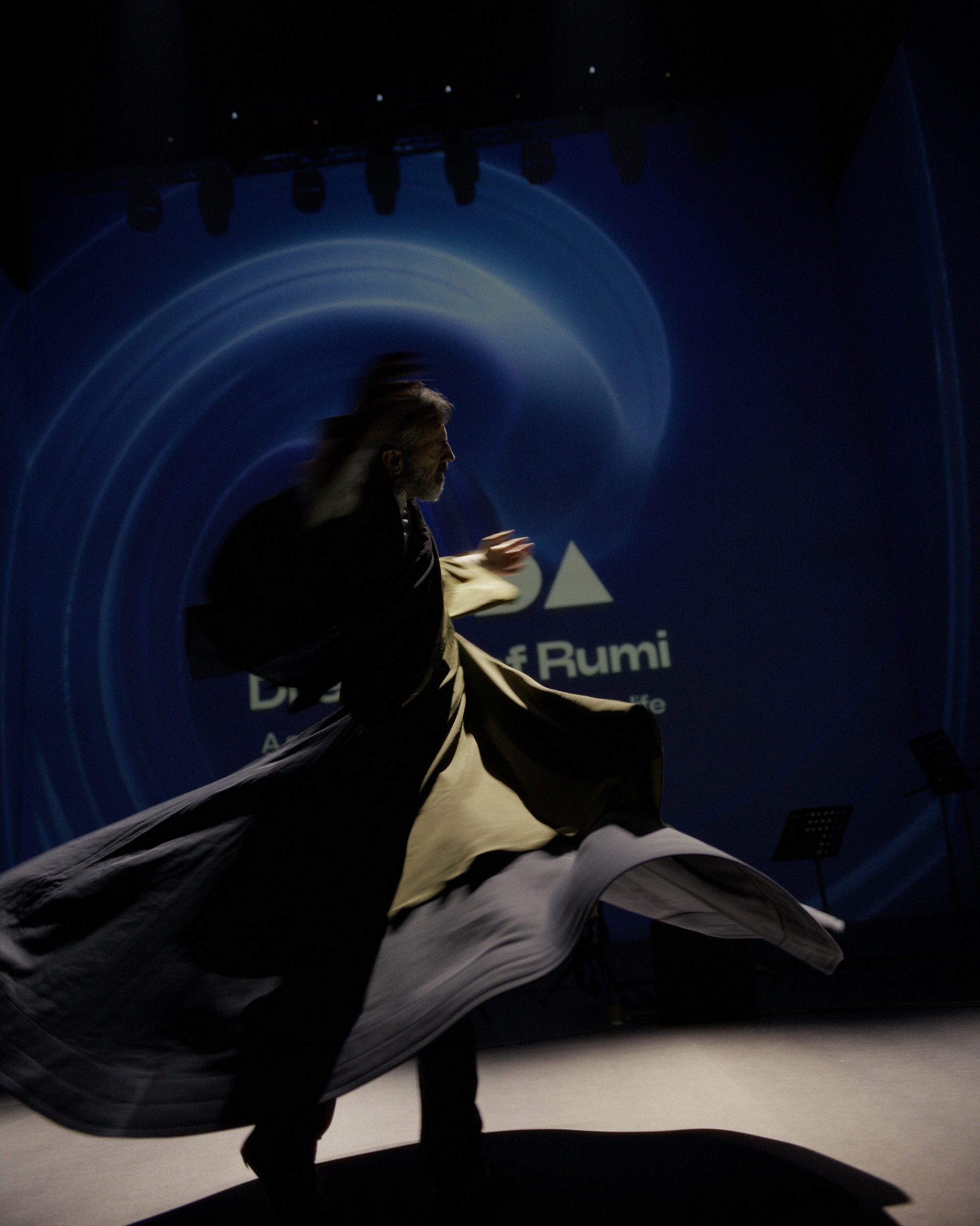 Mr. Dervish whirling dance